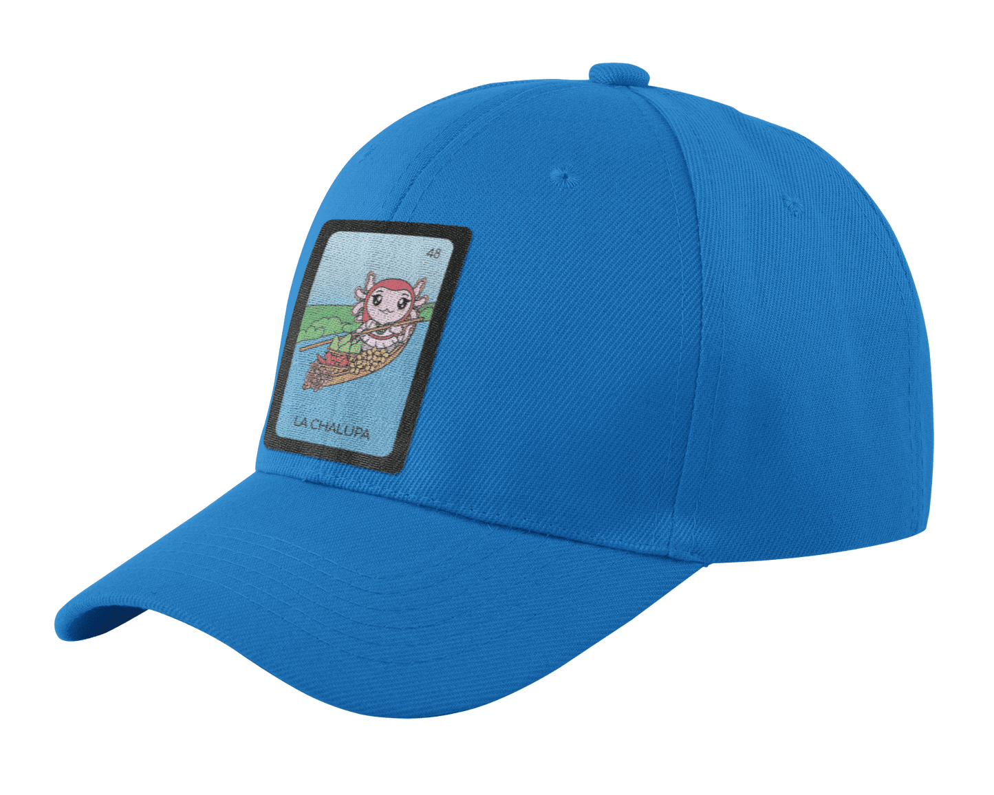 Gorra Unisex Curva Axoloteria La Chalupa Ajolote