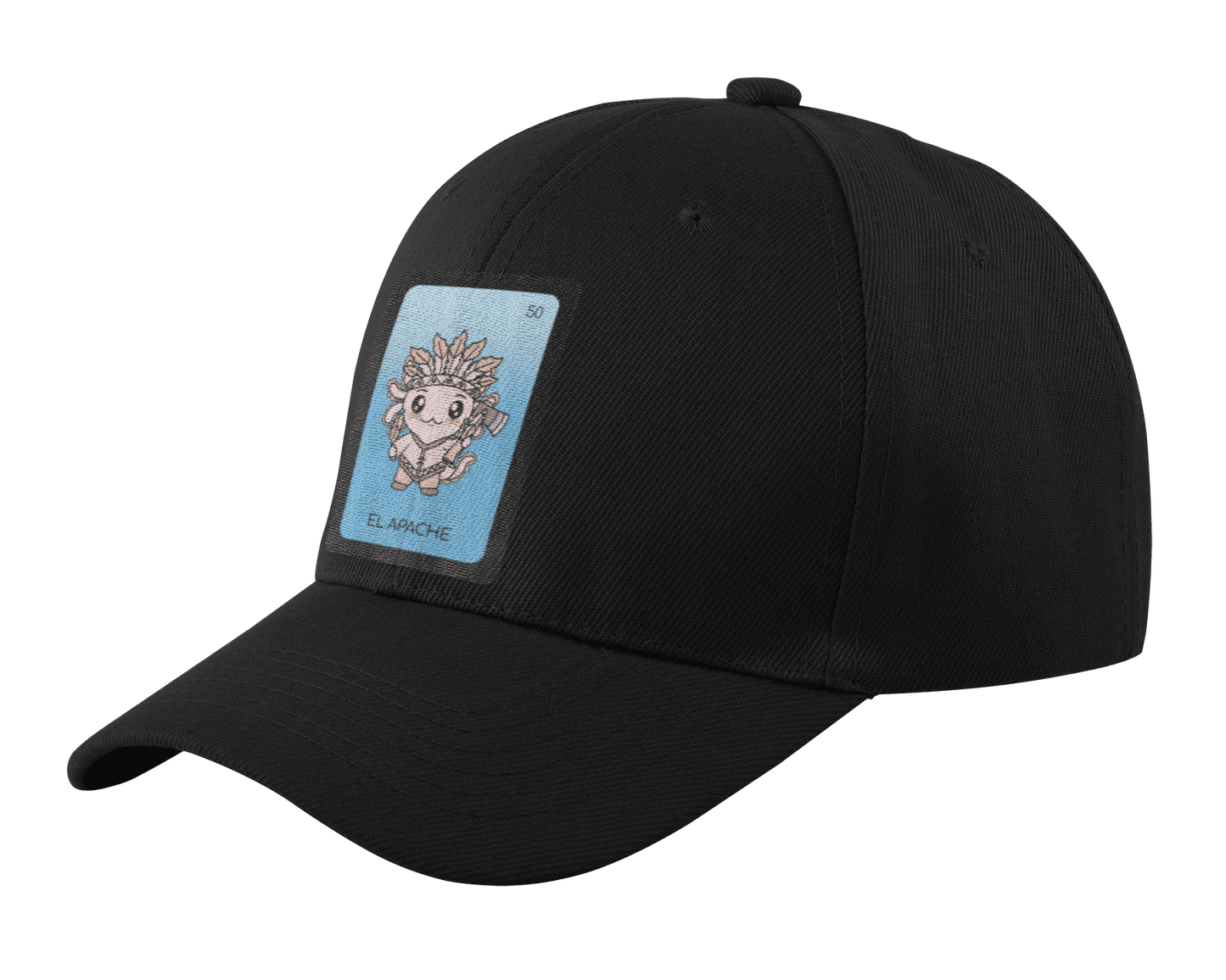 Gorra Unisex Curva Axoloteria El Apache Ajolote