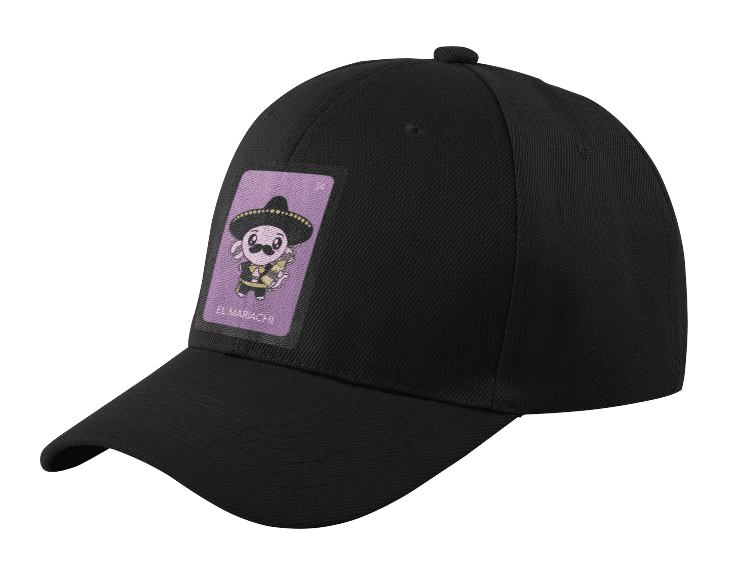 Gorra Unisex Curva Axoloteria El Mariachi Ajolote
