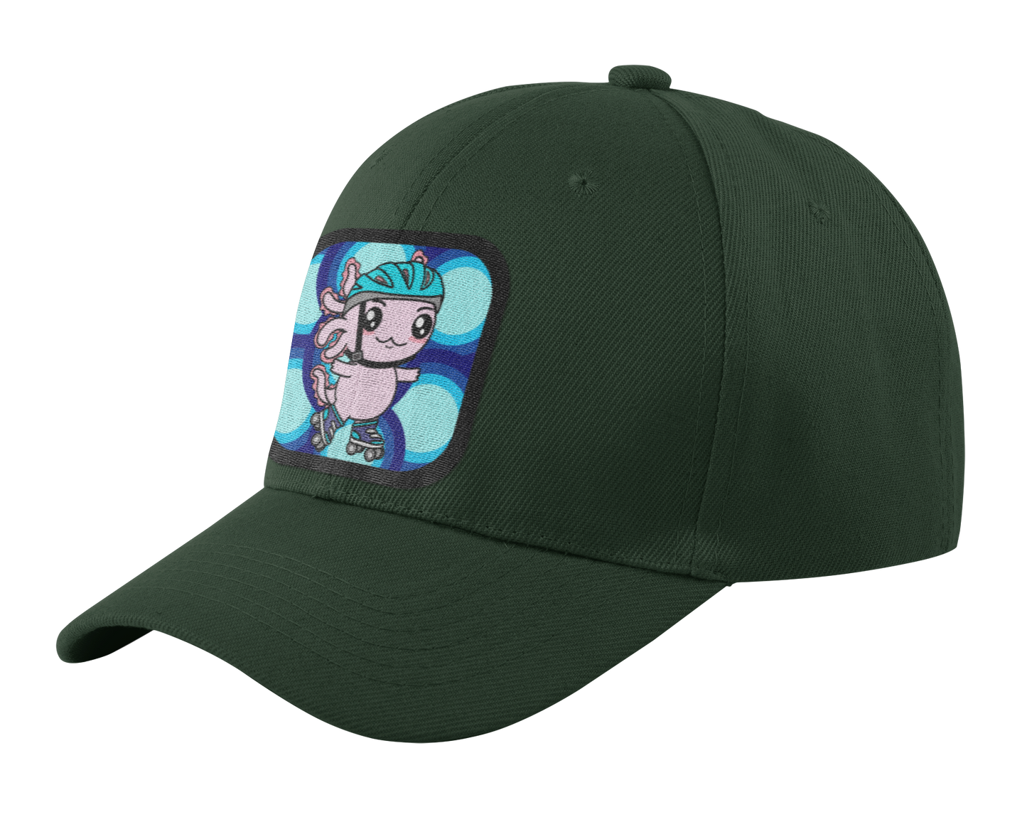 Gorra Unisex Curva Axolotzin Patinador