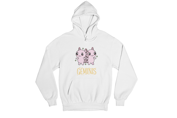 Hoodie Axolotzin Horóscopos Nombre Geminis Ajolote Unisex