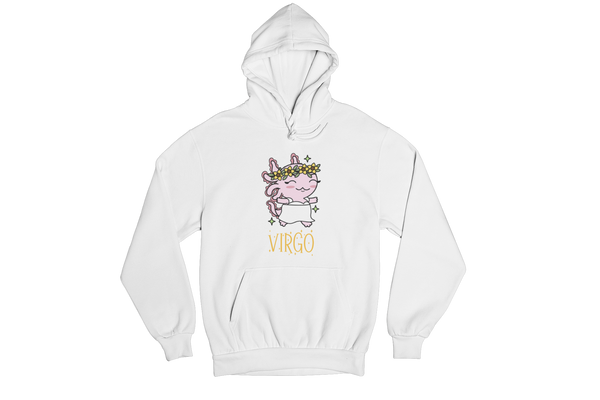 Hoodie Axolotzin Horóscopos Nombre Virgo Ajolote Unisex