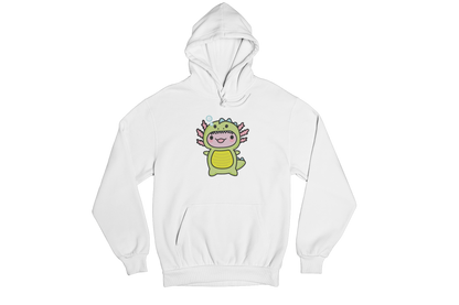 Hoodie Ajolote Dino Xo The Monster Unisex