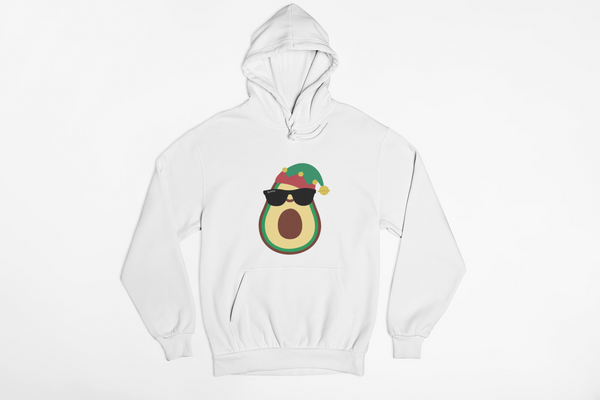 Hoodie Navideña Aguacate Cool Unisex