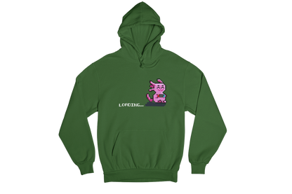 Hoodie Axolotl Loading Ajolote Unisex