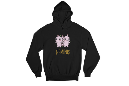 Hoodie Axolotzin Horóscopos Nombre Geminis Ajolote Unisex