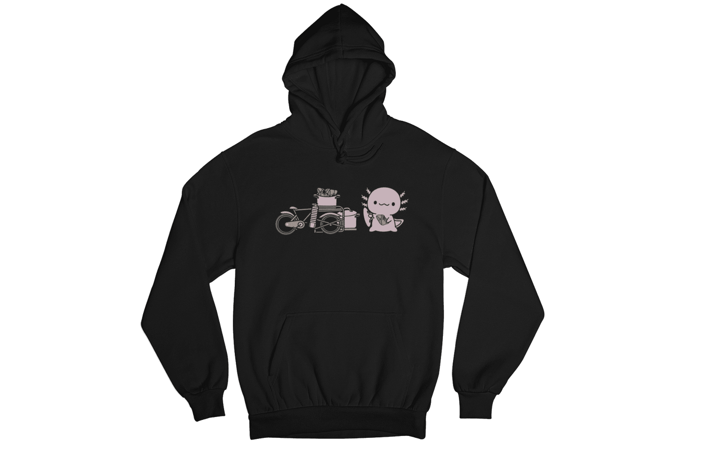 Hoodie Ajolote Tamalero Xo The Monster Unisex