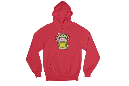 Hoodie Ajolote Dino Xo The Monster Unisex