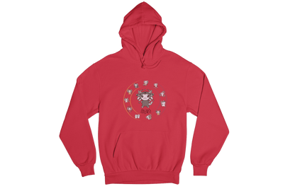 Hoodie Horóscopos Tauro Axolotzin Ajolote Unisex