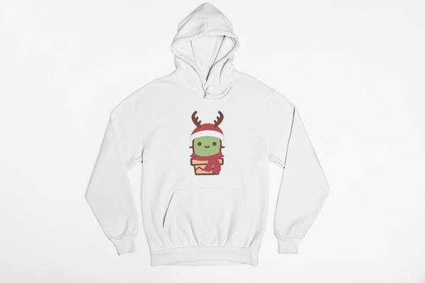 Hoodie Navideña Cactus Reno Unisex