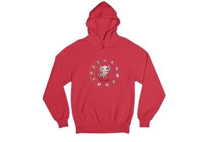 Hoodie Horóscopos Sagitario Axolotzin Ajolote Unisex