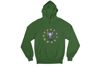 Hoodie Horóscopos Escorpio Axolotzin Ajolote Unisex
