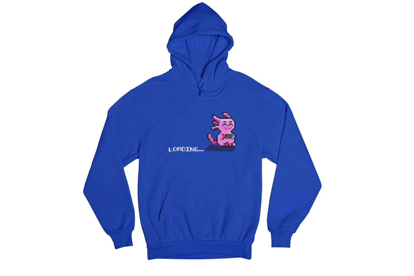 Hoodie Axolotl Loading Ajolote Unisex