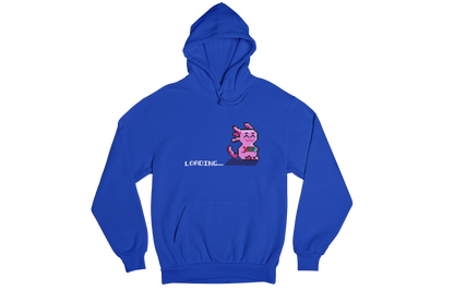 Hoodie Axolotl Loading Ajolote Unisex