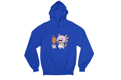 Hoodie Axolotzin Taquero Ajolote Unisex