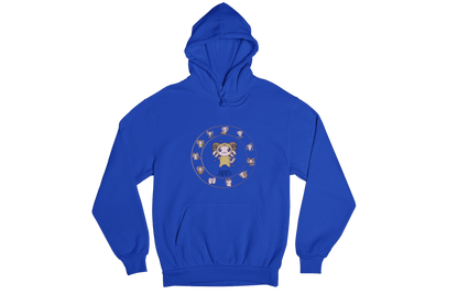 Hoodie Horóscopos Aries Axolotzin Ajolote Unisex