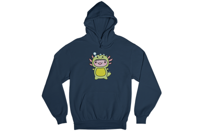 Hoodie Ajolote Dino Xo The Monster Unisex