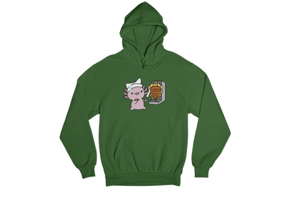 Hoodie Ajolote Taquero Xo The Monter Unisex