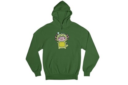 Hoodie Ajolote Dino Xo The Monster Unisex