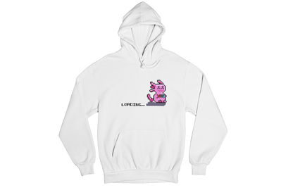 Hoodie Axolotl Loading Ajolote Unisex