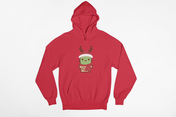 Hoodie Navideña Cactus Cool Unisex