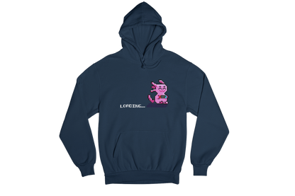 Hoodie Axolotl Loading Ajolote Unisex