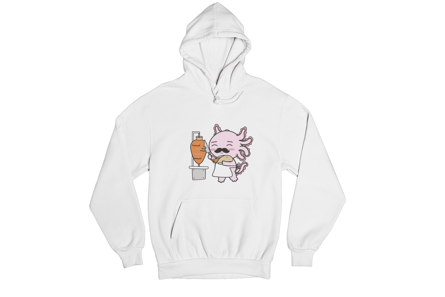 Hoodie Axolotzin Taquero Ajolote Unisex