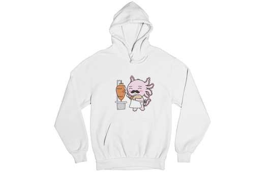 Hoodie Axolotzin Taquero Ajolote Unisex