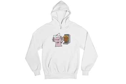 Hoodie Ajolote Taquero Xo The Monter Unisex