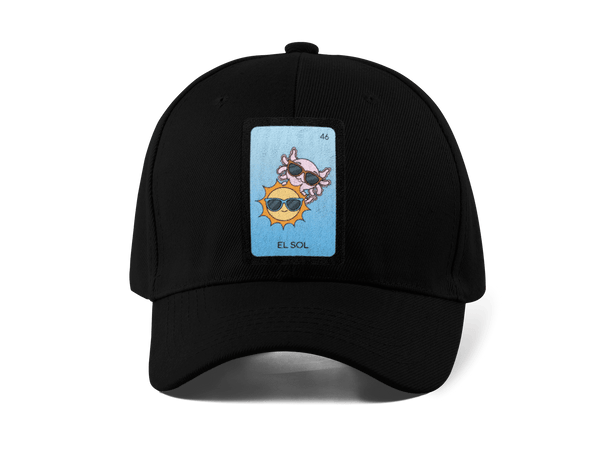 Gorra Unisex Curva Axoloteria El Sol Ajolote