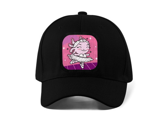 Gorra Unisex Curva Axolotzin Bailarina De Ballet