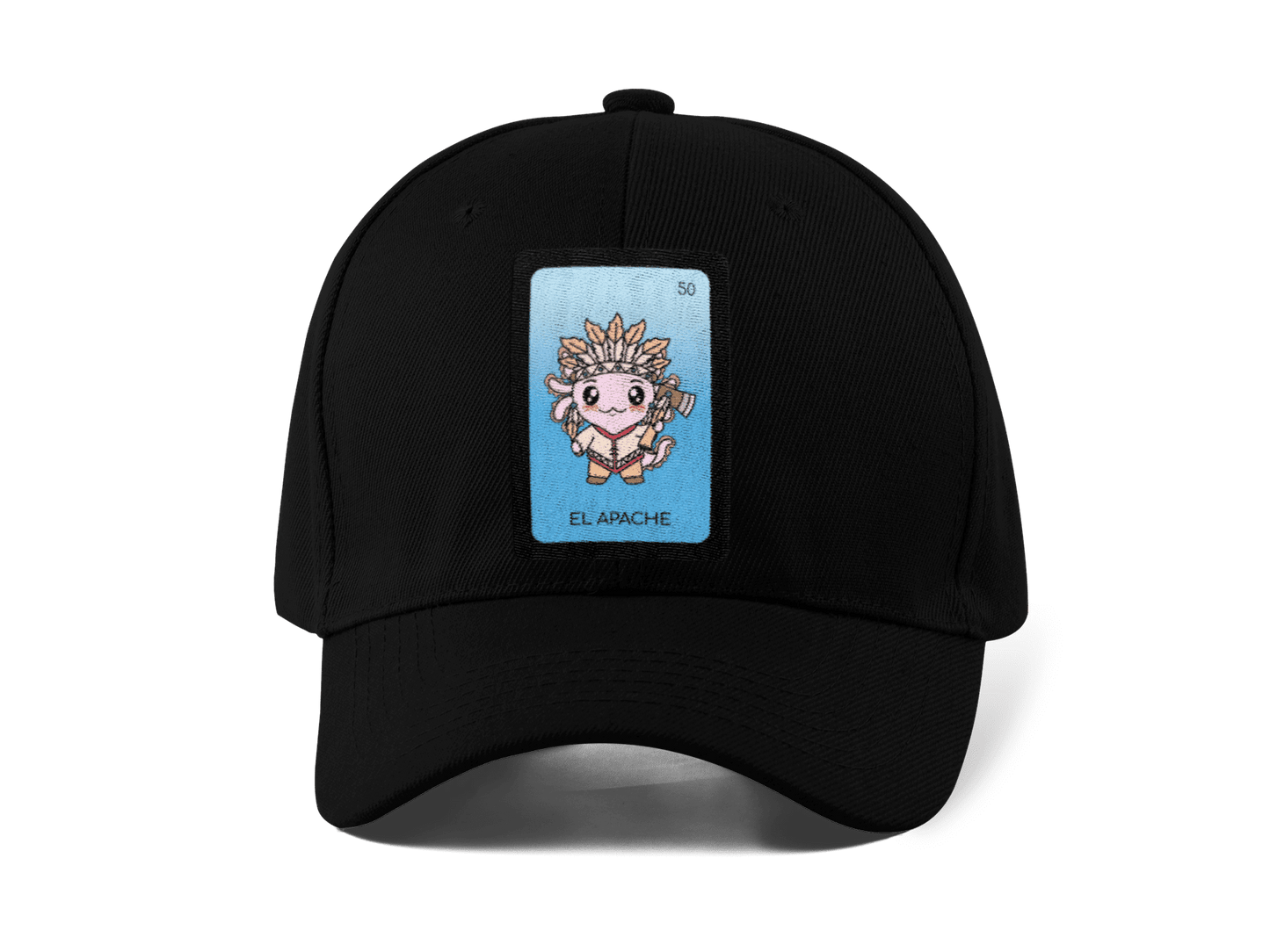 Gorra Unisex Curva Axoloteria El Apache Ajolote