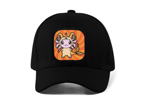 Gorra Unisex Curva Axolotzin Horoscopos Capricornio Ajolote