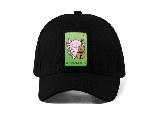 Gorra Unisex Curva Axoloteria El Violoncello Ajolote