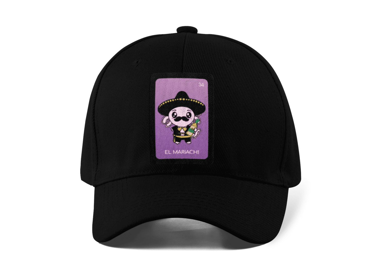 Gorra Unisex Curva Axoloteria El Mariachi Ajolote