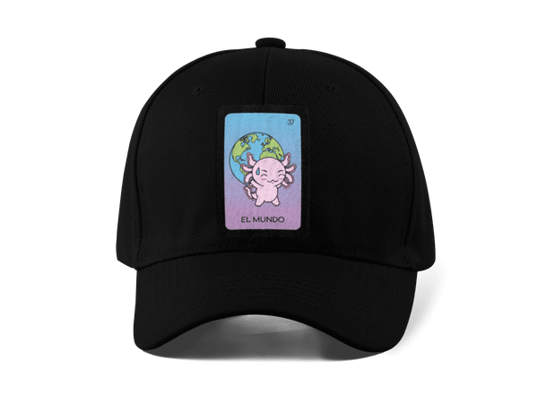 Gorra Unisex Curva Axoloteria El Mundo Ajolote