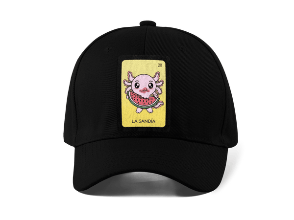 Gorra Unisex Curva Axoloteria La Sandia Ajolote