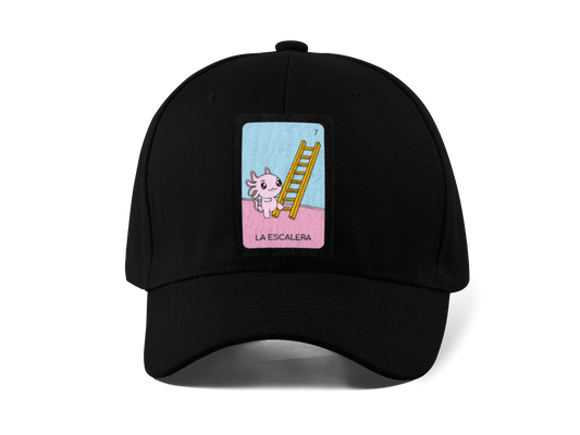 Gorra Unisex Curva Axoloteria La Escalera Ajolote