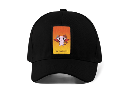 Gorra Unisex Curva Axoloteria El Diablito Ajolote