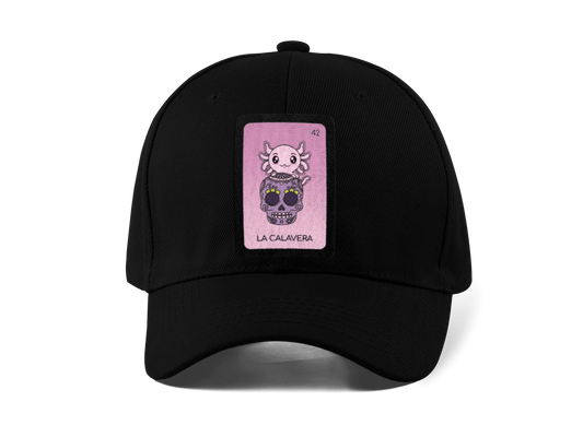 Gorra Unisex Curva Axoloteria La Calavera Ajolote