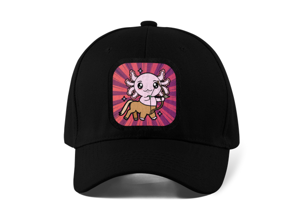 Gorra Unisex Curva Axolotzin Horoscopos Sagitario Ajolote