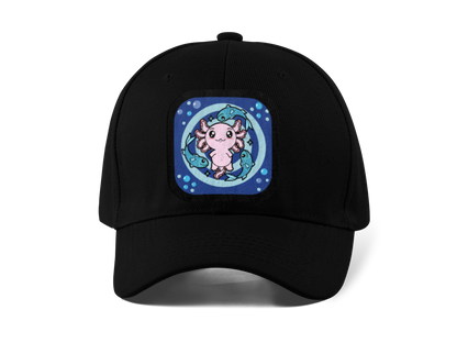 Gorra Unisex Curva Axolotzin Horoscopos Piscis Ajolote
