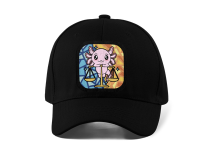 Gorra Unisex Curva Axolotzin Horoscopos Libra Ajolote