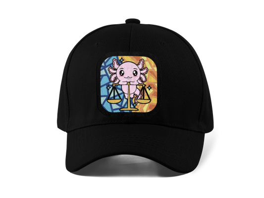 Gorra Unisex Curva Axolotzin Horoscopos Libra Ajolote