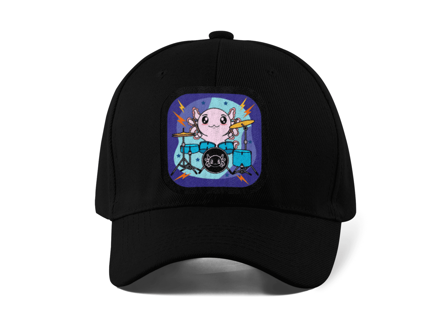 Gorra Unisex Curva Axolotzin Baterista