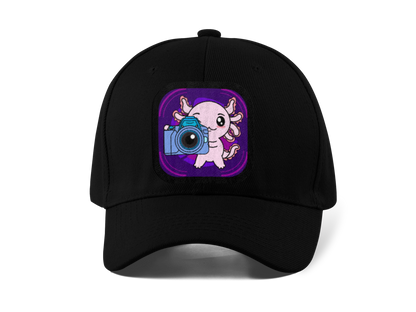 Gorra Unisex Curva Axolotzin Fotografo
