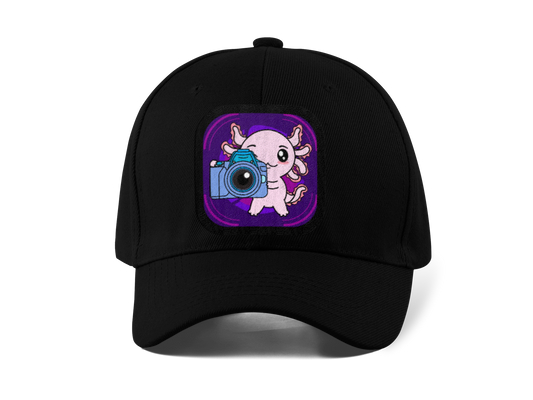 Gorra Unisex Curva Axolotzin Fotografo