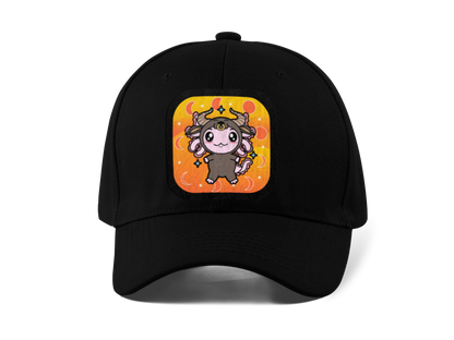 Gorra Unisex Curva Axolotzin Horoscopos Tauro Ajolote