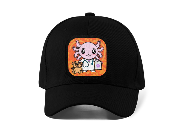 Gorra Unisex Curva Axolotzin Veterinario