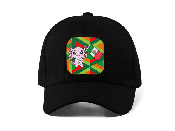 Gorra Unisex Curva Axolotzin Bandera